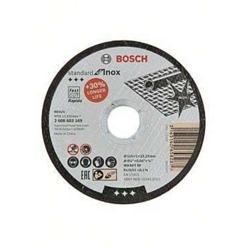 WA 60 T BF 2608603169 Disco di taglio dritto 115 mm 22.23 mm 1 pz. - Bosch Accessories características
