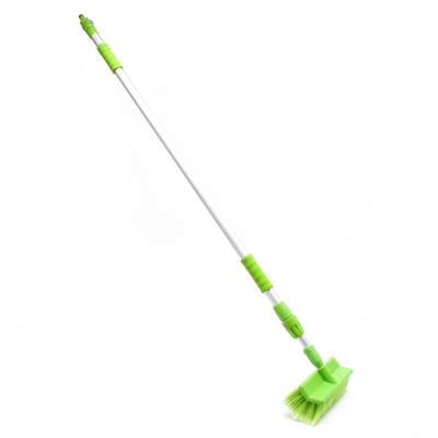 Wiltec - Spazzola telescopica da autolavaggio 250 cm alluminio per lavaggio auto veicoli