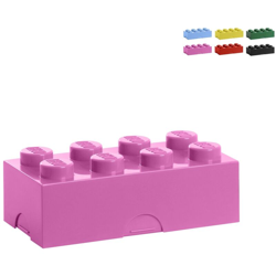 Lego LEGO Lunch Box, Plastica, Pink, Rosso, 10x20x7.50 cm en oferta