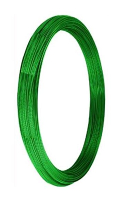 Filo Ferro Plasticato Verde N.18 Misura 2,90X3,60 Cond. 25 Kg - Blinky