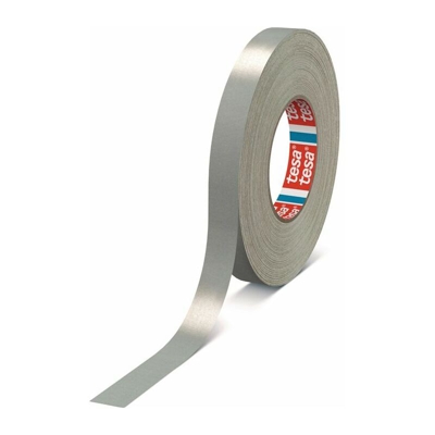 Tessuto nastro adesivo 4651 lunghezza 50m larghezza 50m larghezza 19mm grigio rayon fabric - Tesa