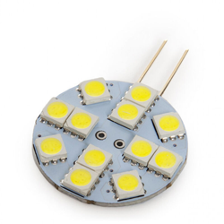 Lampadina a LED G4 SMD5050 2,4W 180Lm 30.000H | Bianco Caldo (KD-G4-12-2,4W-5050SMD-CW) - GREENICE en oferta