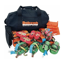 Dolezych Set di fissaggio del carico Set completo di 27 pezzi di cinghie di ancoraggio per borse in 27 pezzi Attacco della cinghia di ancoraggio per en oferta
