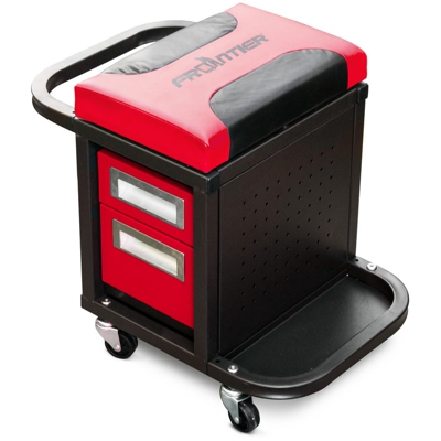 Frontier carrello sgabello officina con seduta e cassetti con ruote da meccanico OPE250R