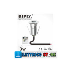 Faretto Led Segnapasso Da Incasso 3W Per Esterno Calda Naturale Calda - Aipiy características