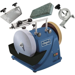 Affilatrice Mola Ad Acqua Scheppach Tiger 2000S Scalpelli Sgorbie Coltelli precio