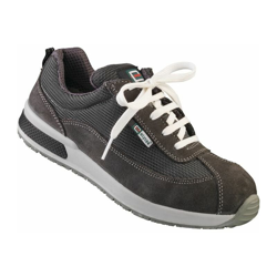 elysee Scarpa da donna di sicurezza EN 20345 S1P SRC, taglia 41 in pelle scamosciata grigia bianca características