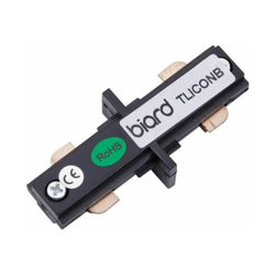 Biard - Connettore Dritto per Sistema su Binario Nero en oferta