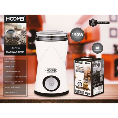 Macinacaffè elettrico 50 grammi 150W HM-5735 - HOOMEI
