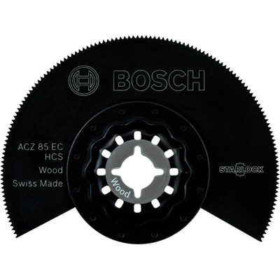 Bosch Lama per sega a segmenti HCS ACZ 85 EC Legno, 85 mm, confezione da 1 pezzo