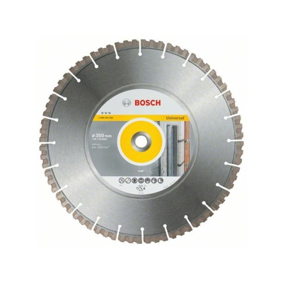 Bosch Lama diamantata Best for Universal, 350 x 20,00/25,40 x 3,3,3 x 15 mm