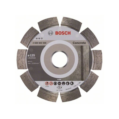 Bosch Lama diamantata Expert for Concrete, 125 x 22,23 x 2,2 x 12 mm