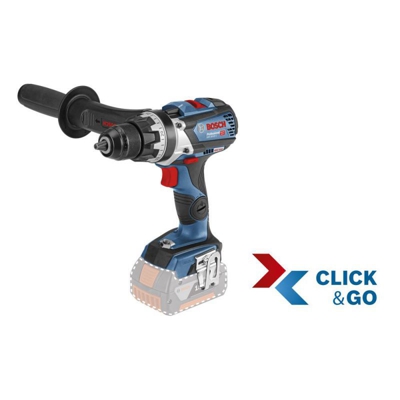 Bosch Trapano avvitatore a batteria GSR 18 V-85 C, senza batteria e caricatore, Connectivity Modul, L-BOXX - 06019G0106