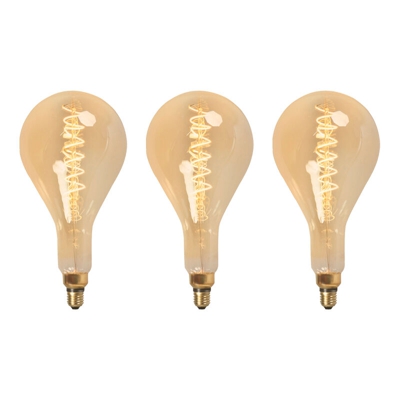 Calex Set 3 lampadine LED E27 200lm 2100K Mega dimm
