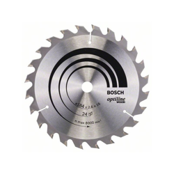 Bosch Lama per sega circolare Optiline Wood per sega circolare manuale, 184 x 16 x 16 x 2,6 mm, 24 en oferta