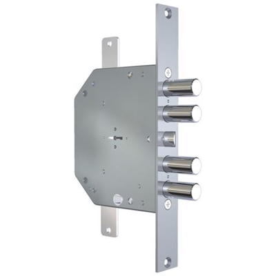 Serratura Di Sicurezza Triplice Doppia Mappa Cr Art. 2151/28 Mrx Da Infilare C / dispositivo Anti-manipolazione