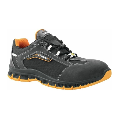 U-Power Scarpa di sicurezza EN 20345 S3 ESD SSD SRC Jalcross G41 Nubukl. nero/arancione larghezza 11