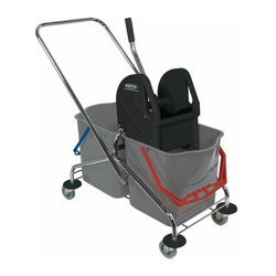 Carrello per la pulizia secchio 2x27l, pressa STA - Sprintus precio