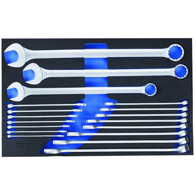 GEDORE Set di chiavi combinate in modulo Check-Tool, 18p.zzi