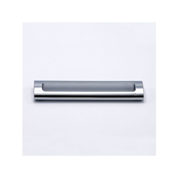 Maniglia sporgente con spazio vuoto centrale effetto cromato lucido 140x32x14mm - 393 Agorˆ - POLIDEAS precio