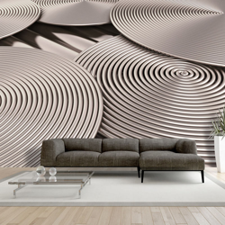 Fotomurale Copper Spirals cm 250x175 Artgeist precio