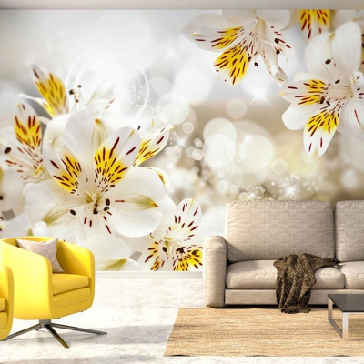 Fotomurale Sunny Alstroemeria cm 250x175 Artgeist