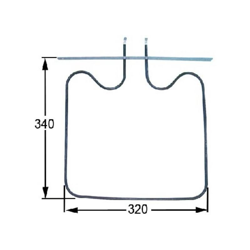 Forno di massetto resistenza Teka 1150W 230V 3140301 características