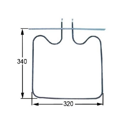 Forno di massetto resistenza Teka 1150W 230V 3140301