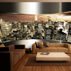 Fotomurale Panorama of New York City cm 250x175 Artgeist precio