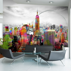 Fotomurale Colors of New York City II cm 300x210 Artgeist características