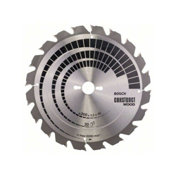 Bosch Lama per sega circolare Construct Wood, 300 x 30 x 30 x 3,2 mm, 20 características