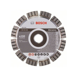 Bosch Lama da taglio diamantata Best for Abrasive, 150 x 22,23 x 2,4 x 12 mm precio