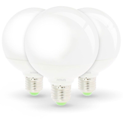 Set di 3 lampadine a globo a led E27 12W Eq 75W G95 | Température de Couleur: Bianco neutro 4000K - ECLAIRAGE DESIGN características