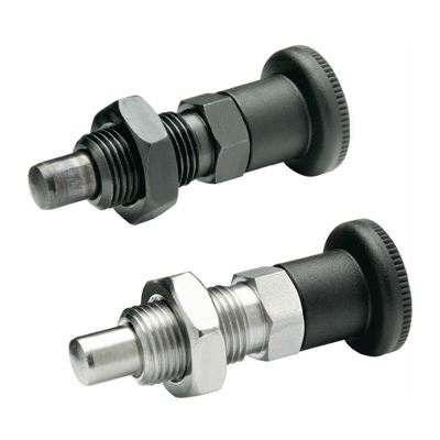 GANTER GRIFF GN 817 d1 bullone di bloccaggio 12mm d2 M20 x 1,5mm l1 15mm acciaio, o.lock lock, con dado di bloccaggio.