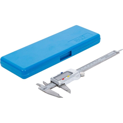 Calibro corsoio digitale scala doppia lettura 100mm convertitore mm/pollici - BGS