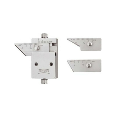 Helios Preisser - Calibro Smusso, Campo Di Misura: 0-10 Mm, Dimensioni 48 X 30 X 9 Mm 0,1 Mm Gioca