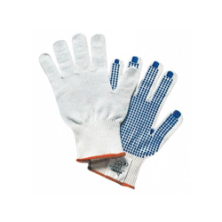 Guanti Maglia Palmo Puntinato Tg. 8 Rif.72020 (1 Pa) - NERI en oferta