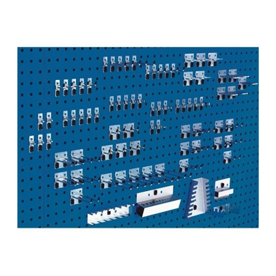 BOTT Assortimento portautensili 80 pz. zincato per lamiere forate.