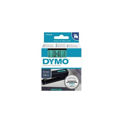 DYMO Cassetta di scrittura D1 S0720740 9mmx7m nero su verde