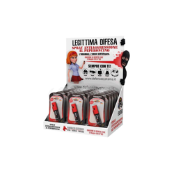 Espositore Spray Antiaggressione Totale 18 Pezzi - NULL en oferta