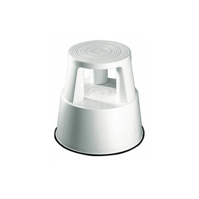 Sgabello Step 212200 290mm plastica bianca, 290mm - Wedo