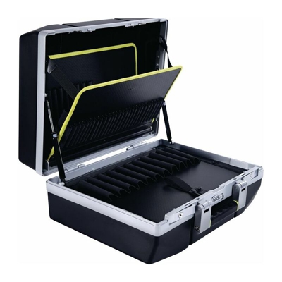 raaco Valigetta portautensili B.475xD.200xH.360mm 67Slot 2Pannelli Fondo coperchio m.3 Uno.