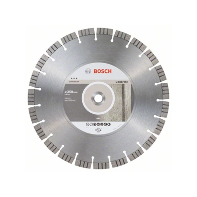 Bosch Disco diamantato Best for Concrete, 350 x 20,00 x 3,2 x 15 mm - 2608603757