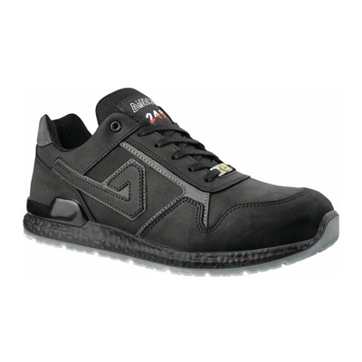 AIMONT Scarpa di sicurezza Roky misura 45 in pelle nera S3 SRC ESD SRC EN20345 AIMONT