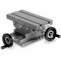 5" Tavolo a croce per Fresatrice (Tavolo da lavoro 258 x 123 mm, Altezza di lavoro 115 mm, 2 Scanalature a T) - EBERTH en oferta