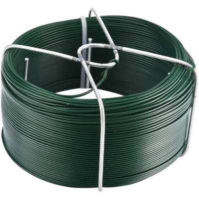 Filo Metallico Plastificato Leggero Verde 50 M Tenax Recinzioni Bordure Legature Giardino Accessori