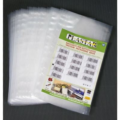 Buste goffrate per sottovuoto uso alimentare 15 x 40 cm 1000 pezzi - IDROWEB