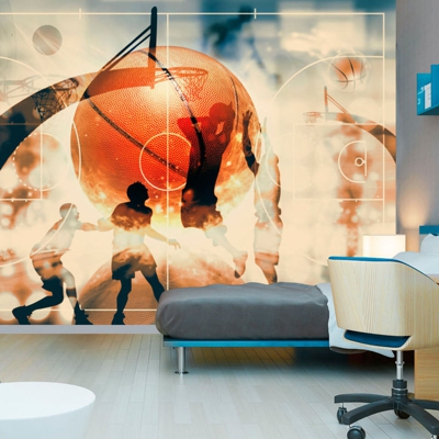 Fotomurale Amo il basket cm 250x175 Artgeist
