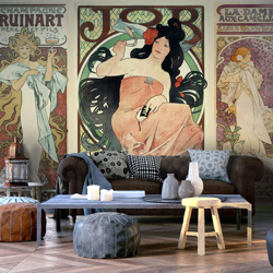 Fotomurale Alphonse Mucha Womens cm 300x210 Artgeist en oferta