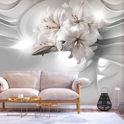 Fotomurale Lilies in the Tunnel cm 300x210 Artgeist